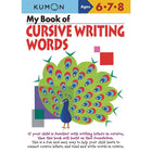 Kumon Publishing Kid's Educational Workbooks - My Book Of Cursive Writing-Words - Grade 1 - 6-Children's Educational
