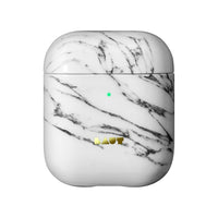 Laut Huex Elements for AirPods - Marble White-Classic Marble Pattern