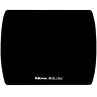 Fellowes Ultra Thin XL Mouse Pad with Microban Protection - Black-Provides superior optical mouse tracking and responsiveness