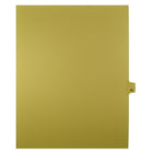 Mark Maker Legal Exhibit Index Tab Buff Single Tabs, 1/25th Cut, Letter Size, No Holes, Number 65, 25 Pack-Buff Single Tabs, 1/25th Cut
