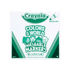 Crayola Washable Markers Classpack - 240 Pack-SKIN TONE WASHABLE MARKERS: An exciting addition to your marker collection, making colouring pages and drawings even more detailed and realistic.