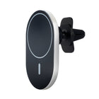 Powerology 15W Car Vent Mount with MagSafe - Black-Black