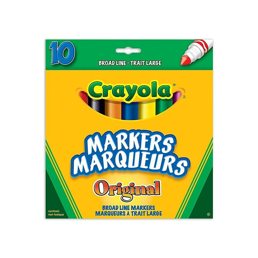 Crayola Broad Line Markers 10 Pack