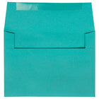 JAM Paper A6 Invitation Envelopes, 4.75 x 6.5, Brite Hue Sea Blue Recycled, 1000 Pack (15903B)-Size: A6 (4 3/4" x 6-1/2")
