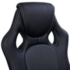 TygerClaw Executive High Back Gaming Style Chair, Black-320mm Nylon Base