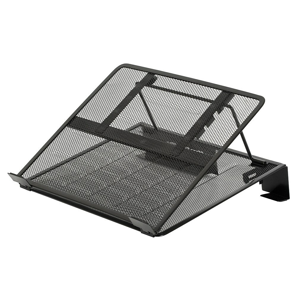 Staples Mesh Laptop Riser - Adjustable - Black | staples.ca