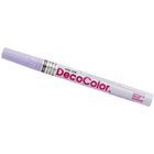 JAM Paper Marvy Uchida Fine-Point Opaque Paint Marker - Pale Violet Purple - 5 Pack (7665901g)-Vibrant shade of pale violet for creating beautiful designs