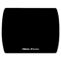 Fellowes Microban Ultra Thin Mouse Pad - Black-Features: Antimicrobial, Durable, Easy to Clean