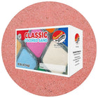 Sandtastik Classic Coloured Sand, 10 lb (4.5 kg) Box, Rose-Fine grain with natural sparkle throughout