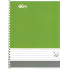 #Hilroy Ruled Coil Notebook, 100 Sheets, 8" x 10-1/2", Assorted (13048)-10-1/2" x 8", portrait