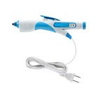 Westcott Premium Hot Glue Pen-Exclusive safety and performance tip changes from blue when cool to red indicating the glue pen is hot and ready to use