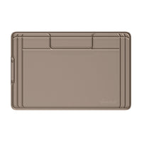 WeatherTech Vanity SinkMat - Tan-The SinkMat is designed with a custom, raised edge that retains fluids in the event of a leak or product spill. Whether it’s a dripping drainpipe, leaky household cleaner or any other under-sink hazard, the WeatherTech SinkMat has you covered