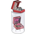 Azar Displays Clear Acrylic Cylinder, 6" x 10" (556610)-6"H x 10"W x 1/8"T