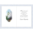 Rosedale 5-1/2" x 8" Gold Bless And Comfort You in Your Sorrow Sympathy Greeting Cards And Envelopes, 12 Pack (17559)-Card shop quality greeting cards
