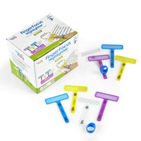 Hand2Mind FingerFocus Highlighter Classroom Kit - Multicolor - 24 Sets-Unique wearable highlighter helps kids process letters and sounds