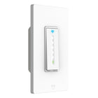 Geeni TAP+DIM Smart Wi-Fi Dimmer Switch - White-Adjust desired brightness via the smooth touch dimming area. Use in living rooms, dining rooms, bedrooms, or wherever desired