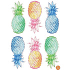 WallPops Pop Pineapples Wall Art Kit, Multicolor-WallPops are peel and stick, repositionable, and always removable
