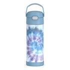 Thermos FUNtainer Bottle with Spout - 470mL - Tie Dye-Stainless steel construction