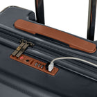 Champs Vintage Air 3-Piece Hardside Luggage Set - Grey-TSA Locks on all 3 Pieces