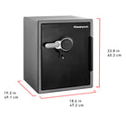 SentrySafe XX-Large Digital Fire/Water Safe - 2.05 Cu. Ft.-Explosion Hazard Protection: UL Classifed to protect in a flash fire for 1/2 hour up to 2000-degreeF (1093-degreeC) and the unit will not explode or rupture