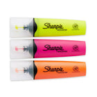 Sharpie Clear View Chisel Tip Highlighters - Assorted Colours - 3 Pack-Allows for precise highlighting