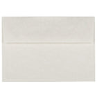 JAM Paper A7 Invitation Envelopes, 5.25 x 7.25, Parchment White Recycled, 100 Pack (12672g)-White