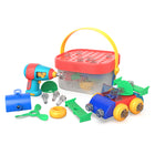 Educational Insights Design & Drill Build-It Bucket - Multicolor-Creative construction play: create the vehicles of your wildest dreams! Pick your pieces, snap them together, then use the kid-friendly Power Drill and colorful bolts to attach them