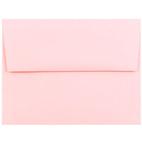 JAM Paper A2 Invitation Envelopes, 4.38 x 5.75, Baby Pink, 100 Pack (155623g)-Light baby pink