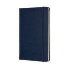 Moleskine Notebook - Medium - Ruled - Hard Cover - 4.5" x 7" - Sapphire Blue-Sapphire blue