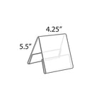 Azar Displays Two Sided Nameplate, 10 Pack (192813)-Nameplate