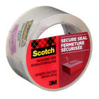 Scotch Secure Seal Packaging Tape - 1.88 in W x 54.6 yd L (48 mm W x 50 m L)-Protects labels and seals strong