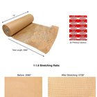 Reliabag Honeycomb Cushion Wrap Packing Paper with Fragile Stickers - 15" x 295'-Recyclable biodegradable and made from 100% recycled paper