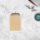 JAM Paper Small Plastic Memo Clipboard - 6" W x 9" H - Clear - 12 Pack-The writing clip boards are great for the office, sport coaches, home use, job use, warehouse work, or school.