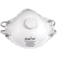 Zenith Safety Particulate Respirators, N95, Niosh Certified - Medium/Large - 5 Pack-Certification(s) NIOSH