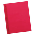 Oxford Poly Report Cover - Letter - Red-Includes 3 metal fasteners for securely holding up to 50 sheets of 3-hole punched letter size paper