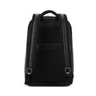 Samsonite Classic Leather Backpack 15.6", Black-Padded air mesh back panels and comfort straps make easy-work of carrying a fully-loaded bag.