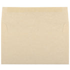 JAM Paper A10 Invitation Envelopes, 6 x 9.5, Parchment Brown Recycled, 250 Pack (52074H)-Blank interior for personalized message