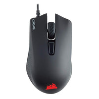 Corsair Harpoon RGB PRO FPS/MOBA Gaming Mouse (CH-9301111-NA)-Sporting a comfortable contoured shape with rubber side grips and weighing in at an incredibly light 85g, the HARPOON RGB PRO is ready for endless hours of effortless gaming.