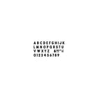 Trend Enterprises Ready Billboard Uppercase Letter, 7", Black, 315 Pack-Dimensions: 7"H