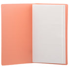JAM Paper 72-Card Capacity Business Card Book - 4" x 7-1/4" - Orange-Colour: Orange