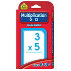 School Zone Flash Card, Multiplication 0 - 12, 440/Pack (SZP04008)-Ages 8 and up years and grades 3rd - 5th