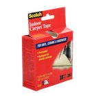 Scotch Indoor Carpet Tape for Hardwood - Ceramic and Vinyl - 38 1/10mm x 12 4/5m-Easy to tear and use