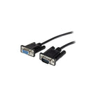 StarTech 1M Black Straight Through Db9 Rs232 Serial Cable, M/F-Serial