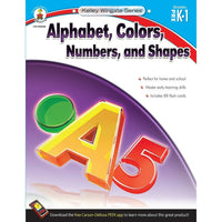 eBook: Carson Dellosa 104636-EB Alphabet, Colors, Numbers, and Shapes - Grade Pre-K - 1-You will receive two emails: one confirming your entire order, and one with a "Download Software" buttonYou can download immediately or return to your email to download later