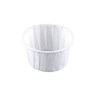 Solo Treated Paper Souffle Portion Cup, 1.25 oz., White, 5000 Pack-1.25 oz. portion cup