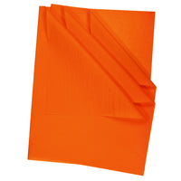 North American Paper Inc. Tissue Paper - 20" x 30" - Orange - 24 Sheets-Can be used for both packaging and decorations