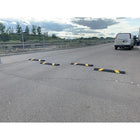 Shercom SB4-2078 Speed Bump 6', 72"L x 12"W x 2.5"H, 55 lbs-72"L x 12"W x 2.5"H