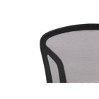 Brassex Abel Desk Chair - Black/Blue-Max weight capacity: 264 LBS.