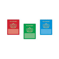 Trend Enterprises Classic Accents Passports, 108 Pack (T-10980)-Age group and grade: Ages 3 - 15 and grades pre - kindergarten - 9th