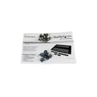 StarTech 1U Adjustable Mounting Depth Vented Rack Mount Shelf, 175lbs / 80kg-Adjustable and sturdy design allows up to 175lbs of equipment to be stored on a single 1U shelf